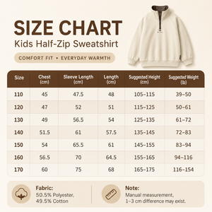 Felpa per Bambini con Mezza Zip <span class=keywords><strong>e</strong></span> Collo Alto, in Poliestere <span class=keywords><strong>e</strong></span> Cotone Spazzolato, Pullover Casual Comodo per Ragazzi <span class=keywords><strong>e</strong></span> Ragazze, Personalizzabile OEM con Etichetta Privata - Product Image 6