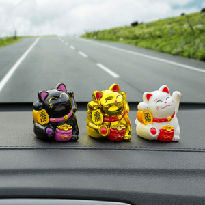 Modèle solaire, accessoires de voiture, décoration intérieure, <span class=keywords><strong>petit</strong></span> <span class=keywords><strong>chat</strong></span> de 2 pouces, ornement, <span class=keywords><strong>chat</strong></span> <span class=keywords><strong>porte</strong></span>-<span class=keywords><strong>bonheur</strong></span> <span class=keywords><strong>japonais</strong></span> qui agite la patte - Product Image 2