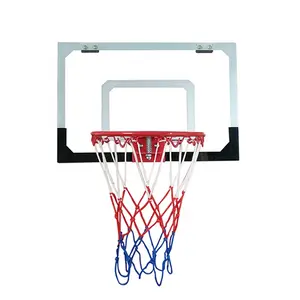 SBA305迷你门安装篮球篮板，带门上方儿童轮辋