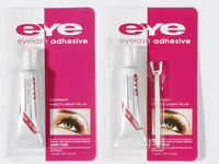 Colle à faux-cils adhésive de maquillage, 1 pièce, faux-cils clairs, blancs foncés, noirs, imperméables, outils de cosmétique