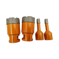 Jeu de forets diamantés M14 brasés sous vide pour verre, carrelage et marbre, pour usage transfrontalier