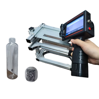 Nuevo Soporte Pequeño para Impresora de Inyección de Tinta Portátil, con Batería Flexible, para Codificar Fechas en Botellas/Frascos/Latas/Cilindros
