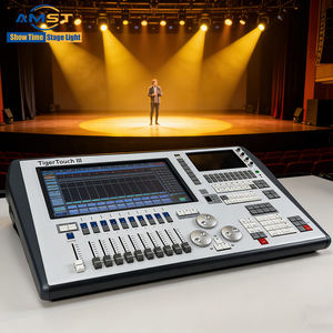 อุปกรณ์ไฟเวทีระดับมืออาชีพ คอนโทรลเลอร์ DMX 512 หน้าจอสัมผัสคู่ คอนโซลผสมไฟสำหรับงานดิสโก้ ปาร์ตี้ ดีเจ - Product Image 3