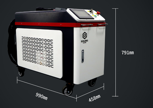 Équipement <span class=keywords><strong>de</strong></span> <span class=keywords><strong>nettoyage</strong></span> au laser à fibre <span class=keywords><strong>industriel</strong></span> portable <span class=keywords><strong>de</strong></span> 2000 W pour le <span class=keywords><strong>nettoyage</strong></span> <span class=keywords><strong>de</strong></span> surfaces métalliques sans contact - Product Image 2