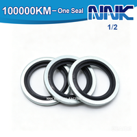 NNK Wettbewerbsfähiger Preis Hydraulikpumpenring Dowty Bonded Sealing Washers 1/2 Bonded Seal Bonded Seal Metal Bonded Washer