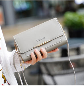 Bolso de Hombro Multifuncional de PU para Mujer, Estilo Coreano, Nueva Cartera de Moda para Dama, Bolso de Mano, Monedero para Teléfono, Tamaño Mediano - Product Image 6