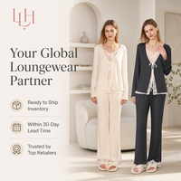 Ensemble de vêtements de détente pour femmes, luxueux, avec logo personnalisé, teinture réactive, palette neutre chic, gris, noir, abricot, pour se détendre à la maison, confort optimal