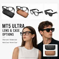 Nouvelles Lunettes Intelligentes MT5 Ultra 2026 avec Traduction IA, Caméra HD 800W, Stabilisation d'Image et Contrôle Tactile pour Hommes et Femmes