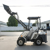 Prix d'usine Télescopique 4x4 Mini Chargeuse Frontale Diesel Agriculture Pelle à Roues Chargeur Frontal Diesel Farm Chargeuse sur Pneus à vendre