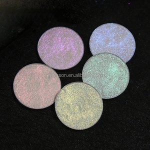 2024 HOT Rebranding trucco ad alta pigmenti Private Label duocromatico trucco diamante scintillante Bling <span class=keywords><strong>bianco</strong></span> <span class=keywords><strong>evidenziatore</strong></span> - Product Image 6