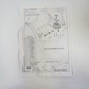 1089061809 1089061820 1089061821 1089061823 1089061824 Máy nén khí dầu dừng van Kit 2901201200 phù hợp cho Atlas Copco - Product Image 2