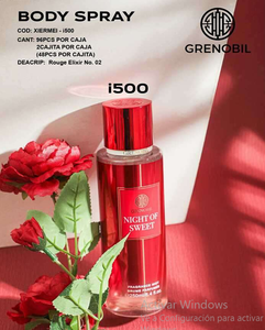 Grenobil Night Of Sweet Perfume Spray 250Ml Para Adultos - Product Image 3