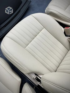 Coprisedile in pelle di lusso con coprisedile intero per auto avvolgente in pelle per <span class=keywords><strong>Mercedes</strong></span> Benz <span class=keywords><strong>S</strong></span> <span class=keywords><strong>Class</strong></span> <span class=keywords><strong>W221</strong></span> W222 W223 - Product Image 3