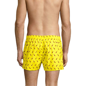 Calzoncillos amarillos de diseño de moda de alta calidad personalizados para hombre - Product Image 5