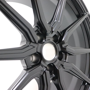 Jantes forgées sur mesure en une seule pièce pour design HF3, jantes en alliage noir mat pour BMW M2 M3 M4 G80 G82 G87 E90 Benz CLA <span class=keywords><strong>CLE</strong></span> CLS Voitures de sport - Product Image 4