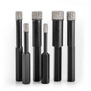 Kim Cương Di động lõi khoan bit lục giác Shank sứ Khoan Kim Cương lõi khoan bit - Product Image 2