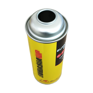 Cartouche de gaz <span class=keywords><strong>butane</strong></span> vide en fer blanc |   Diamètre 45/52/57 mm |   Tailles personnalisées disponibles - Product Image 2