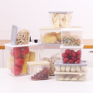 6.3L Plastic Containers For Food Pantry Organizers Airtight Plastic Cereal Container Box Food Storage Containers