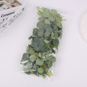 ใบยูคาลิปตัสประดิษฐ์ กิ่งก้านต้นมะกอกสีเขียว จำลองได้สมจริงสูง สำหรับตกแต่งงานแต่งงานและบ้าน - Product Image 4