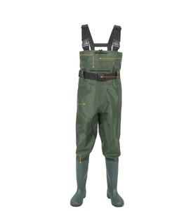 Pantalons de pêche imperméables universels de style poitrine pour hommes et femmes, bottes de pêche, pantalons de pêche design intégré - Product Image 1
