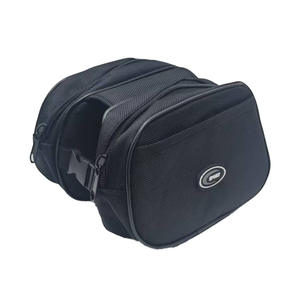 Sacoche de guidon de vélo en tissu Oxford imperméable avec sangle réglable et poche pour téléphone - Product Image 1