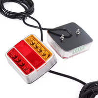 Haute qualité 12v étanche magnétique feu arrière LED camion remorque feu arrière marqueur lumière pour remorque