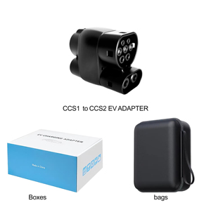 Adaptador CCS1 a CCS2 400A CA+CC para Vehículos Eléctricos Europeos Tesla Model 3 Y Mercedes-Benz MG ZS BMW IX I3 BYD Fiat Hatchback Kia <span class=keywords><strong>CUPRA</strong></span> - Product Image 2