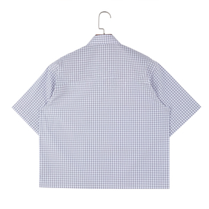 <span class=keywords><strong>Camicia</strong></span> Estiva Casual da <span class=keywords><strong>Uomo</strong></span> di Design Personalizzato, Alta Qualità, 100% Cotone, a <span class=keywords><strong>Quadri</strong></span>, Riduzione delle Pieghe, Traspirante, Assortita - Product Image 2