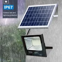 Projecteur Solaire LED 1000W Étanche IP67 pour Usage Routier avec Options 100W-500W, Angle de Faisceau 120°, 2000lm Haute Efficacité