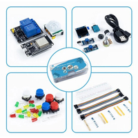Kit de démarrage pour carte de développement ESP32 ESP-32S WIFI IOT, kit d'apprentissage de base pour les expériences DIY avec tutoriel