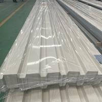 Panneau ondulé en galvalume résistant aux UV, 55 % aluminium-zinc, revêtement HDP Az100, haute qualité, 0,15 à 0,6 mm, 750 à 1000 mm