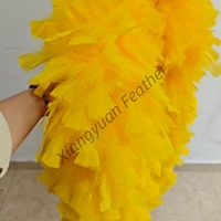 Boa en plumes de dinde épaisses et teintes de 200g, 300g, 350g, blanc, pour fêtes, spectacles, danseuses, costumes de burlesque et décoration