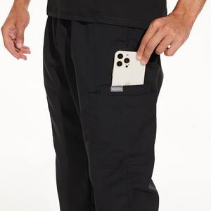 Soldes de liquidation Uniformes d'infirmière chirurgicale Scrubs médicaux pour femmes et hommes Ensemble d'uniformes médicaux extensibles marron marine sarcelle noir - Product Image 6