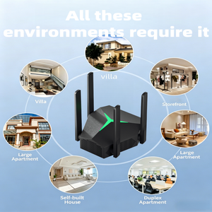 Extensor <span class=keywords><strong>de</strong></span> Rango <span class=keywords><strong>de</strong></span> <span class=keywords><strong>Wifi</strong></span> <span class=keywords><strong>de</strong></span> Doble Banda, <span class=keywords><strong>Amplificador</strong></span> <span class=keywords><strong>de</strong></span> <span class=keywords><strong>Señal</strong></span> <span class=keywords><strong>Wifi</strong></span> para Exteriores, 2.4G 5G 1200Mbps, Repetidor <span class=keywords><strong>Wifi</strong></span> para Hogar y Oficina - Product Image 4