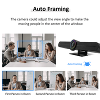 Caméra de Conférence Tout-en-un 4K avec Cadrage Automatique, Suivi Sonore, Capteur 8M, USB 3.0, PTZ Mécanique – Vente en Gros Fabricant pour Réunions
