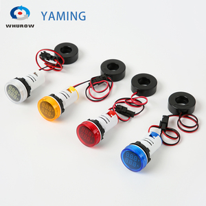 AD16-22 Series <span class=keywords><strong>Display</strong></span> <span class=keywords><strong>Digital</strong></span> Indicador Luz Pequena Mini LED Tensão E Medidor Atual Amperímetro Painel Montado Lâmpada De Sinal - Product Image 3
