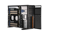 SYS-741GE-TNRT 4U GPU Tower Server Dual Intel Xeon 6 DDR5 PCIe 5.0 Multi GPU AI Computing Deep Learning Workstation.