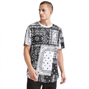 T-shirts à manches courtes pour hommes, coupe classique, impression par sublimation intégrale, design personnalisé de haute qualité, prix de gros, col rond - Product Image 5