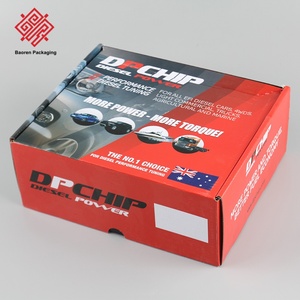 Cajas de Cartón Corrugado Kraft Impresas Personalizadas, Cajas de Envío Impresas a Todo Color con Logotipo para Comercio Electrónico - Product Image 3