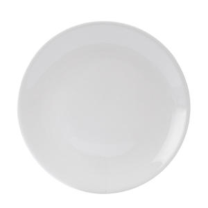 بيع بالجملة أدوات أواني على الطراز الغربي أطباق سيراميك مسطحة بيضاء نقية للاستخدام المنزلي والفنادق والحفلات-أطباق ستيكين - Product Image 5