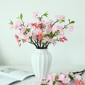 ดอกซากุระผ้าไหมเสมือนจริงสำหรับตกแต่งบ้านงานแต่งงาน กิ่งเดี่ยว JT 001004 - Product Image 2
