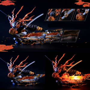 Giocattoli in resina PVC azione e giocattolo di alta qualità 30cm postura di combattimento decorazione d'interni figure <span class=keywords><strong>anime</strong></span> Demon slayer Agatsuma <span class=keywords><strong>Zenitsu</strong></span> - Product Image 6
