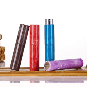 10ml High End Rotating ABS <b>Spray</b> <b>Bottle</b> Marble Texture <b>Empty</b> Refillable Perfume Sub Makeup <b>Bottle</b> - Product Image 4