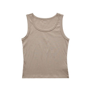 Gym Baddie Stretch Tank Gilet de fitness Slim Fit pour femme pour le yoga - Product Image 1