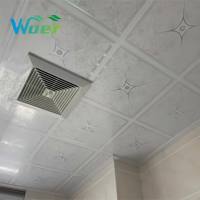 Vente directe du fabricant, panneaux de plafond en PVC ignifuges, design carré 60x60 cm, grille de plafond, insonorisation, appartement