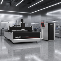 Machine de découpe laser à fibre CNC de type ouvert 3015L avec servomoteur pour le traitement des tôles en acier inoxydable, aluminium et acier au carbone
