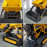 Honda Mini Raupen kipper mit 500kg Tragfähigkeit Garden Crawler Loader 1 Jahr Garantie-Motor pumpe zum Verkauf