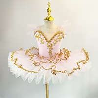 Nouvelle robe tutu pour filles, costume de compétition de ballet professionnel, robe de danse de princesse pour spectacle sur scène, robe pour fête d'anniversaire