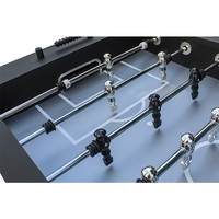 Table de football de table professionnelle personnalisable en MDF pour 2 joueurs, à monnayeur, pour adultes, jeu de kicker d'intérieur
