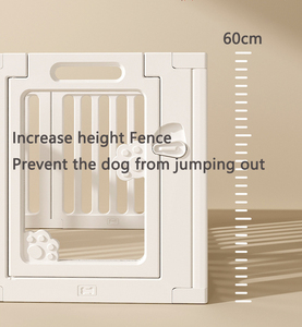 Recinto per Cani in Plastica Ecologica Personalizzato, Facile Montaggio con Bottoni, Pieghevole, per Cuccioli e Animali Domestici di Piccola/Media Taglia - Product Image 2
